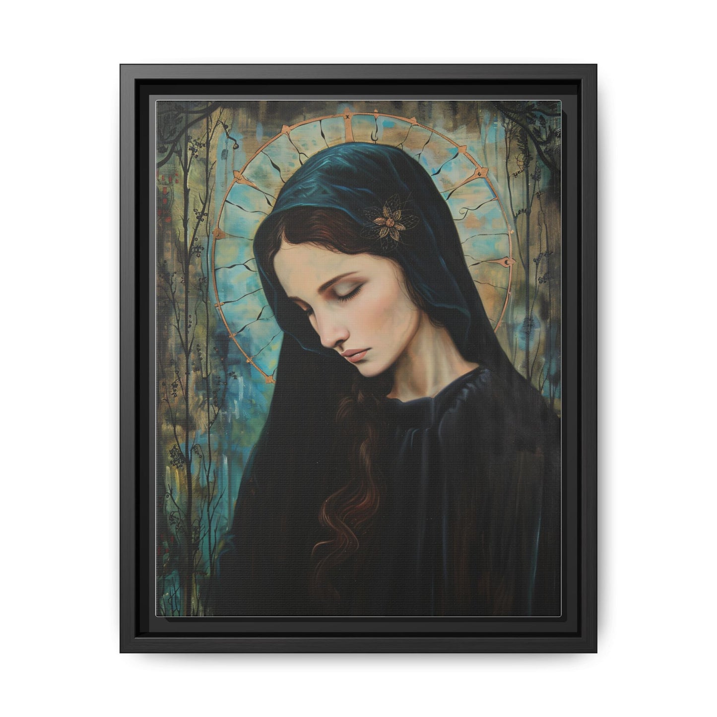 Blue Madonna | Canvas Print