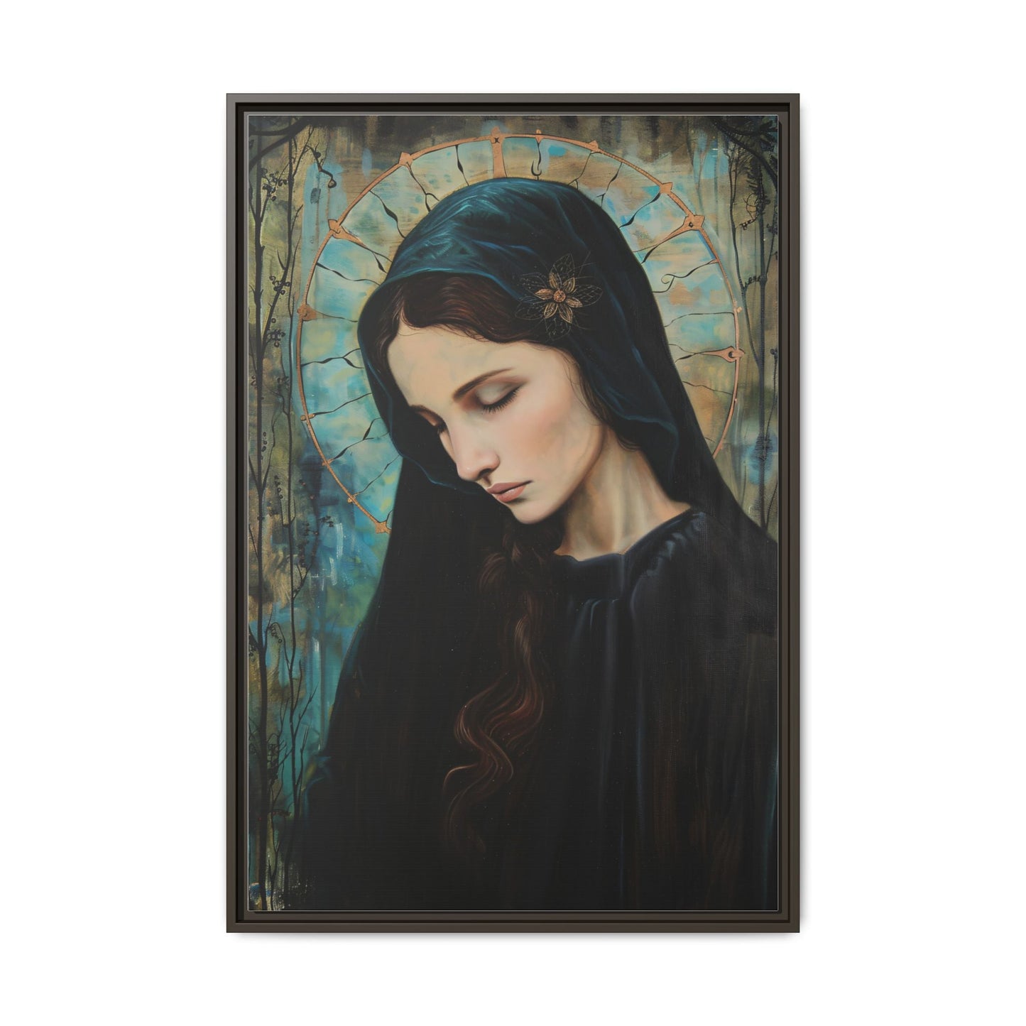 Blue Madonna | Canvas Print