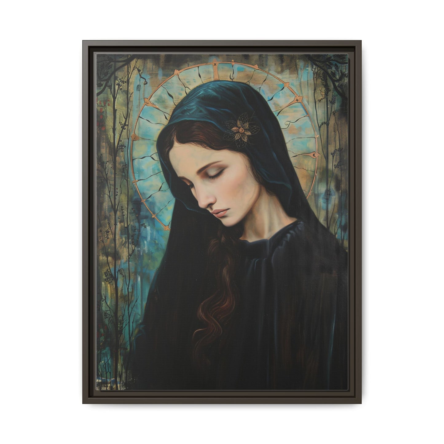 Blue Madonna | Canvas Print