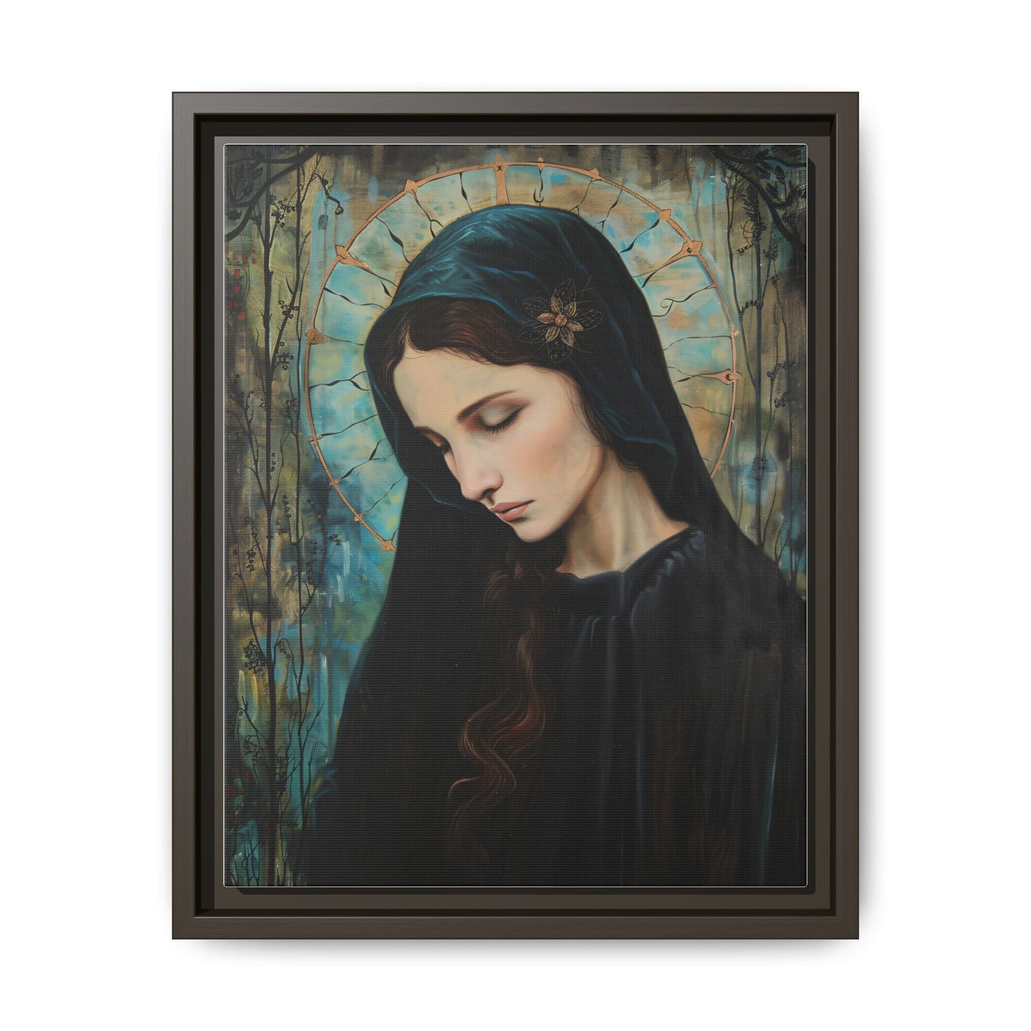 Blue Madonna | Canvas Print