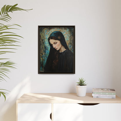 Blue Madonna | Canvas Print