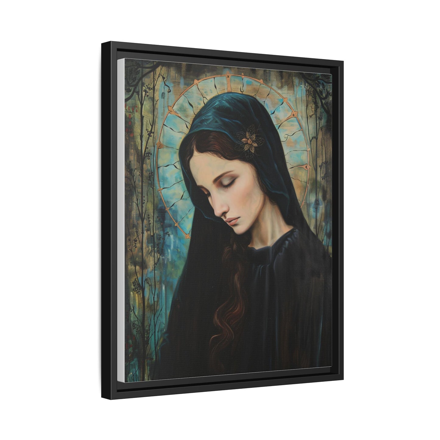 Blue Madonna | Canvas Print