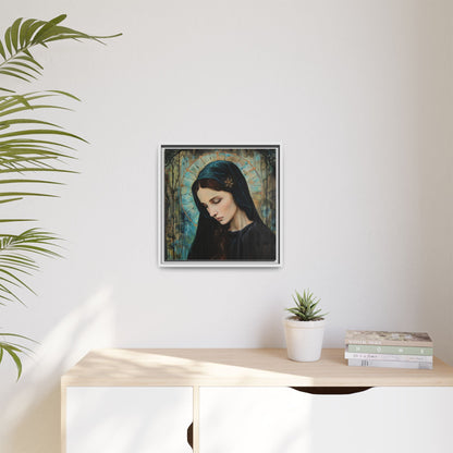 Blue Madonna | Canvas Print