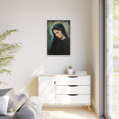 Blue Madonna | Canvas Print