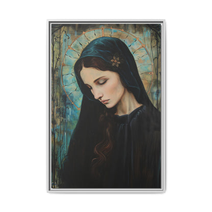 Blue Madonna | Canvas Print