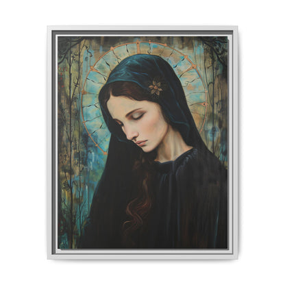 Blue Madonna | Canvas Print