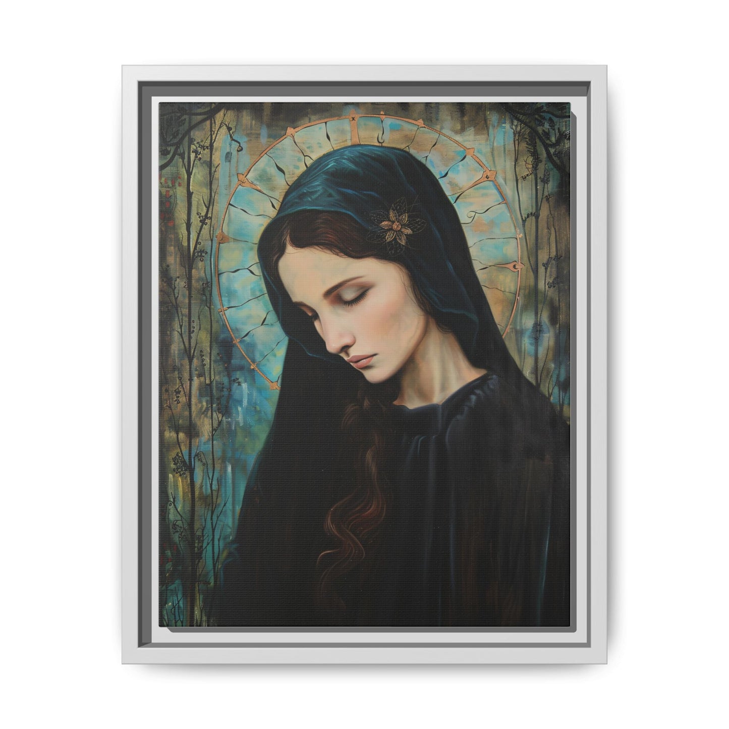 Blue Madonna | Canvas Print