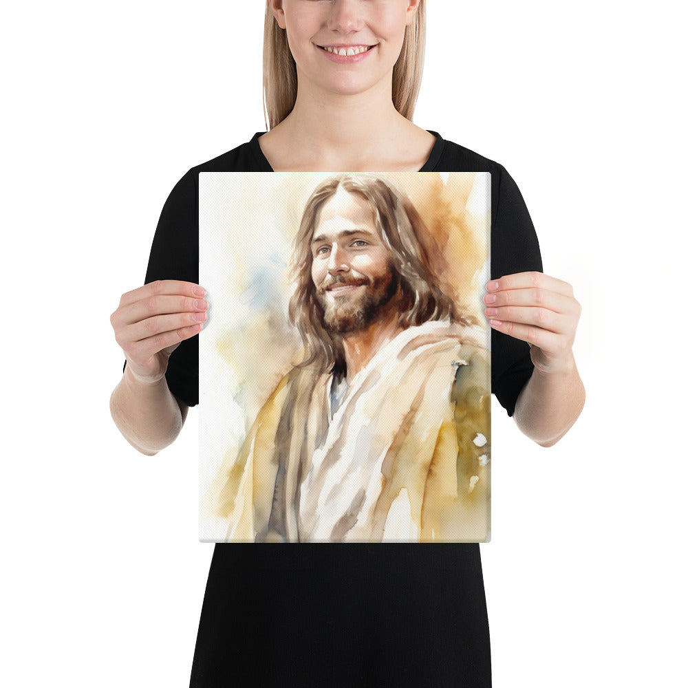 Jesus Shepherd Of Souls Canvas Print