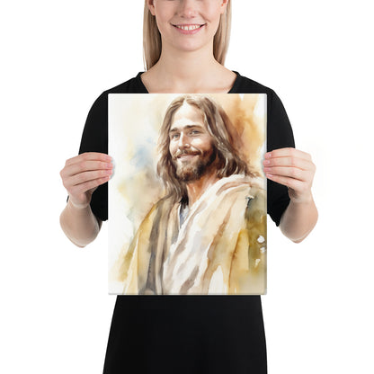 Jesus Shepherd Of Souls Canvas Print