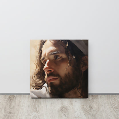 His Love Saves Canvas Print