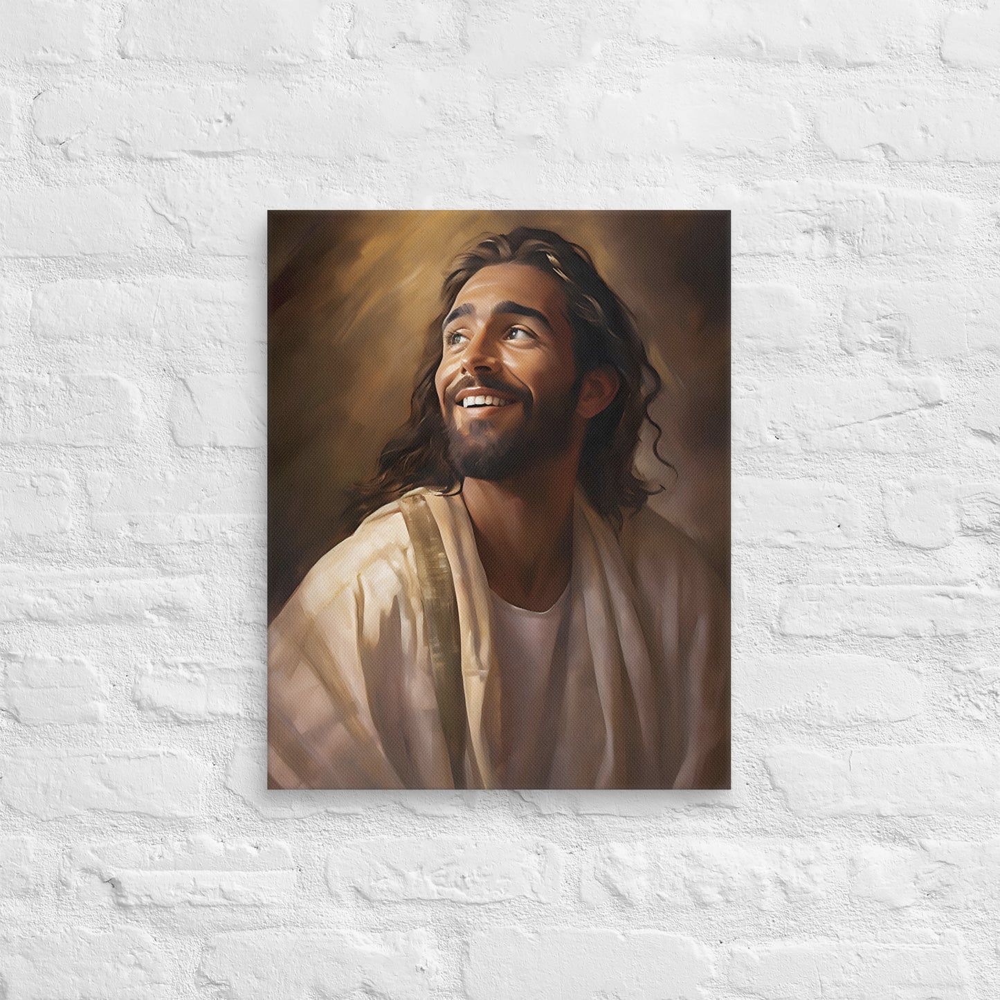 The Good Shepherd Jesus Canvas Print