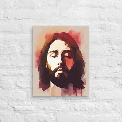 Minimalist Christ Canvas Print