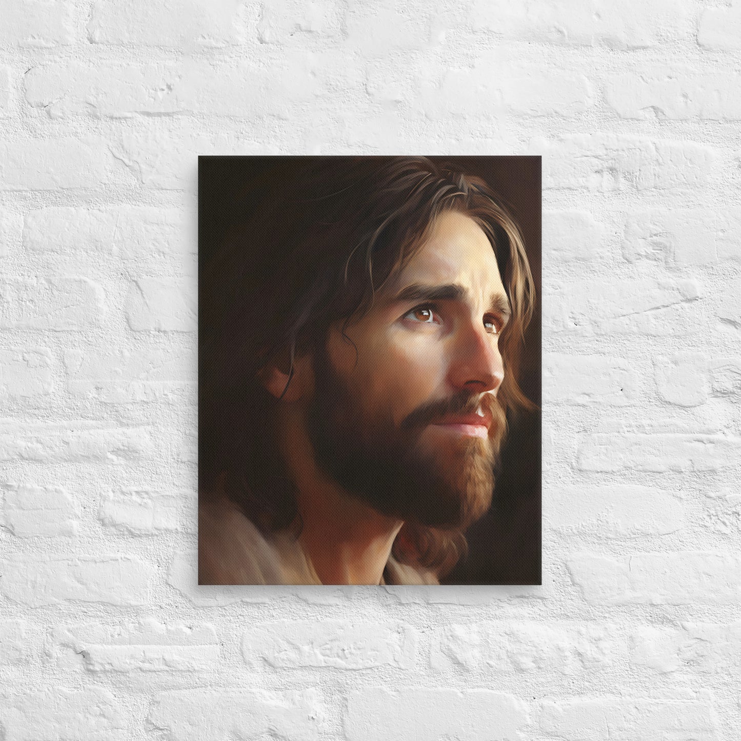 Jesus The Faithful Friend Canvas Print
