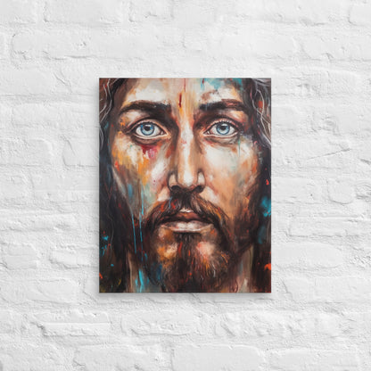 Christ's Gaze Canvas Print