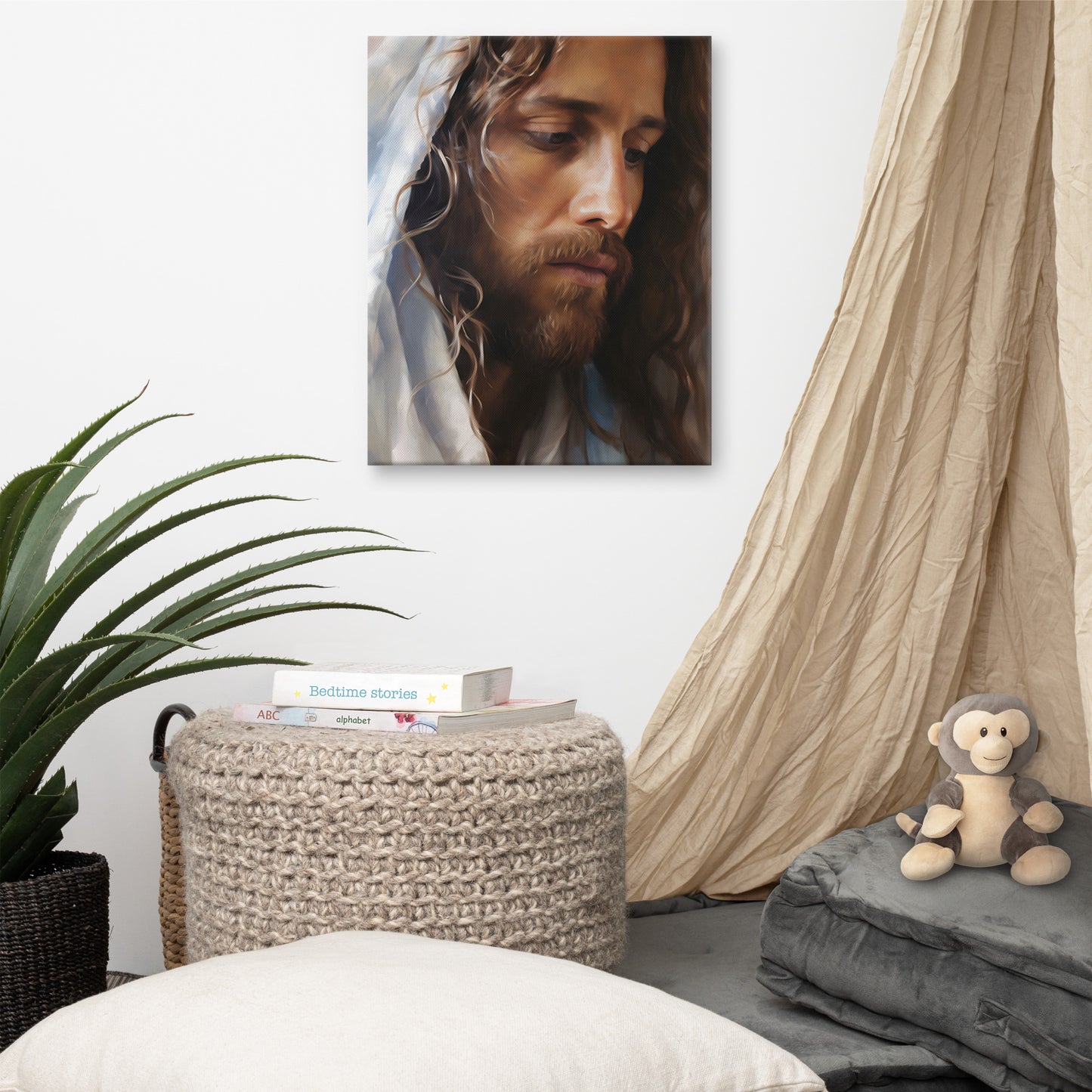 Jesus The Teacher Canvas Print