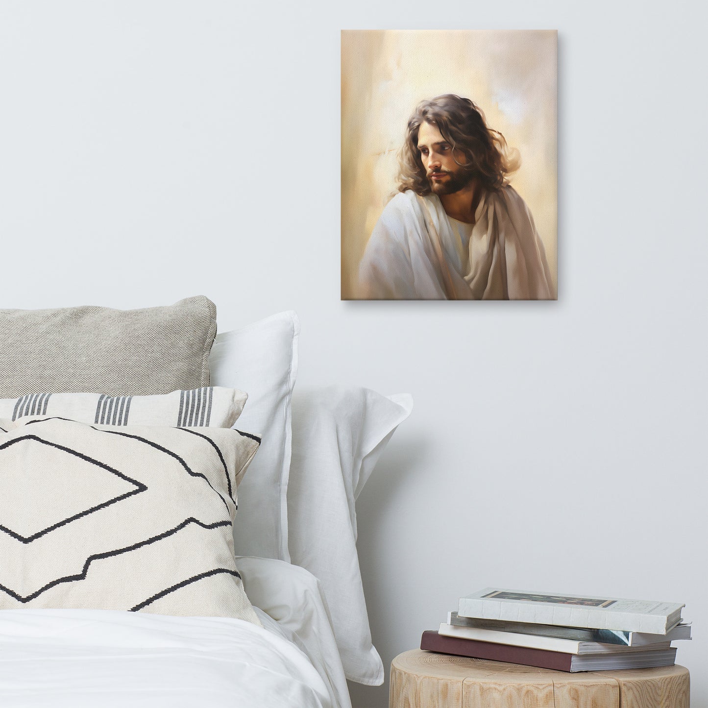 The Light Of Christ Canvas Print