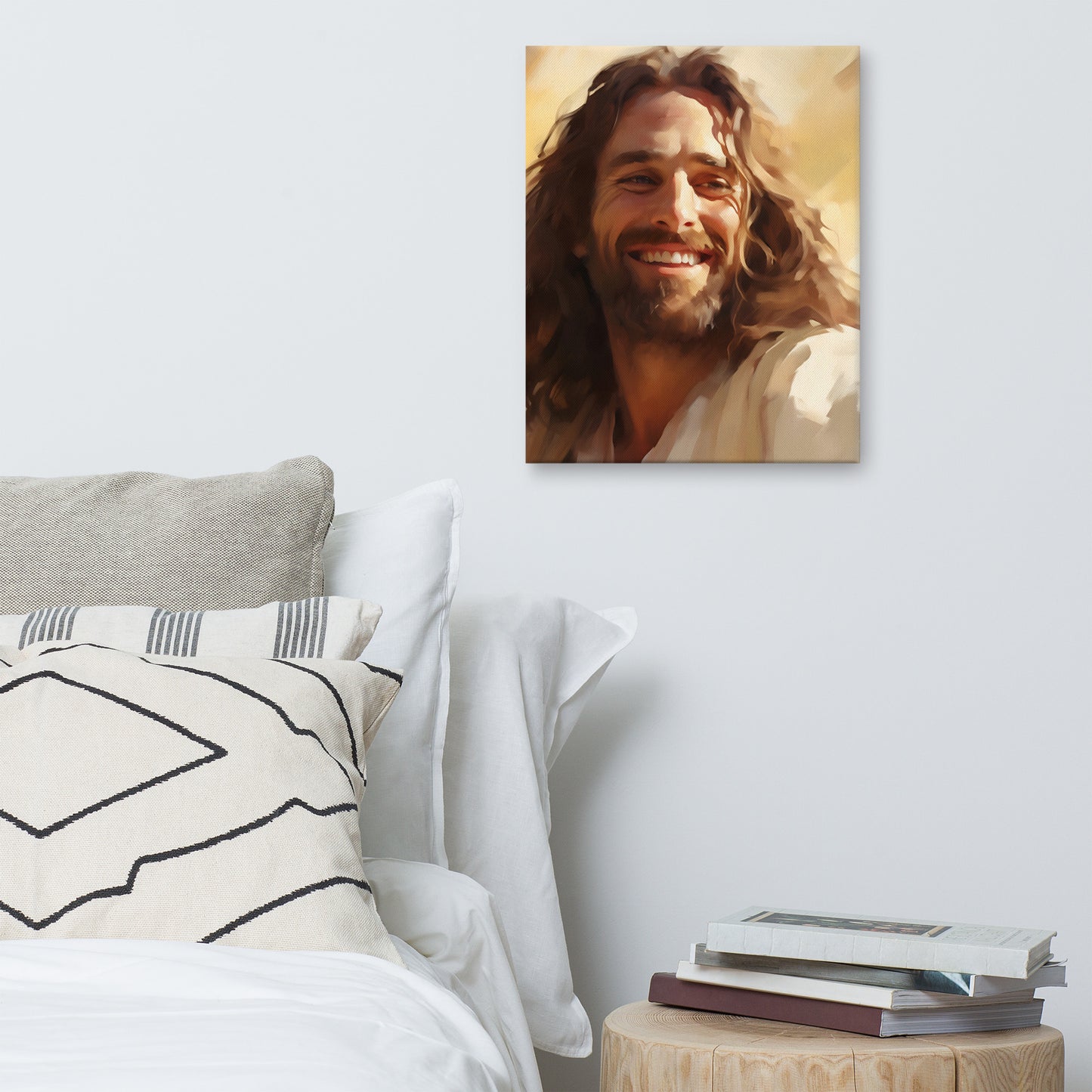 Free At Last In Jesus Canvas Print