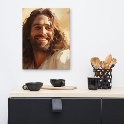 Free At Last In Jesus Canvas Print