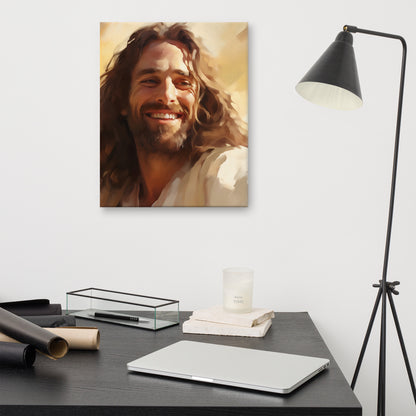 Free At Last In Jesus Canvas Print