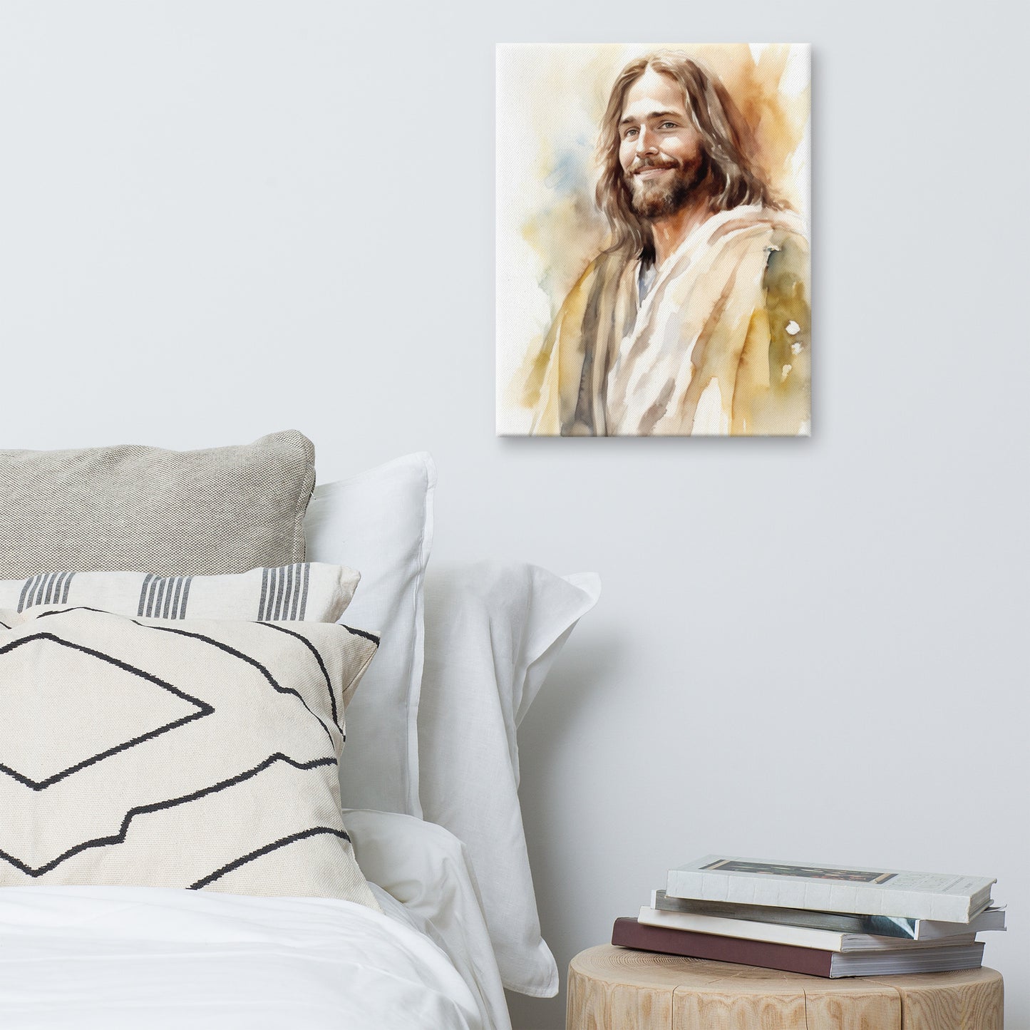 Jesus Shepherd Of Souls Canvas Print
