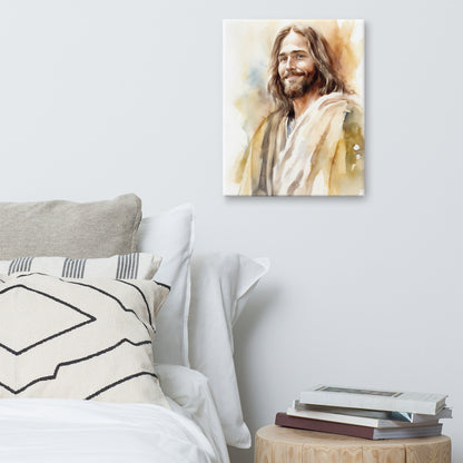 Jesus Shepherd Of Souls Canvas Print