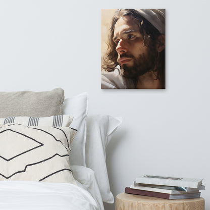 His Love Saves Canvas Print