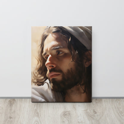His Love Saves Canvas Print