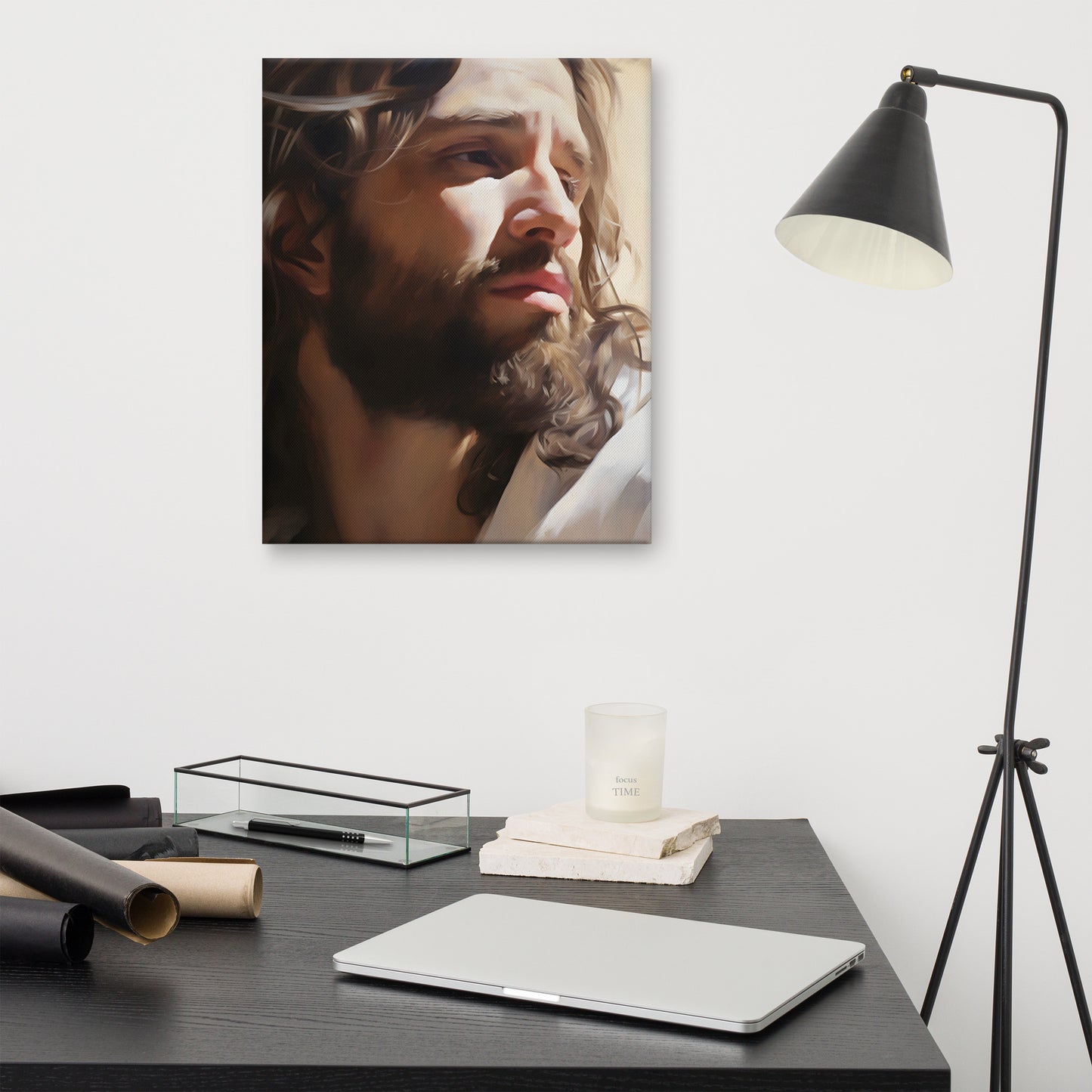 Christ Heaven’s Light Canvas Print