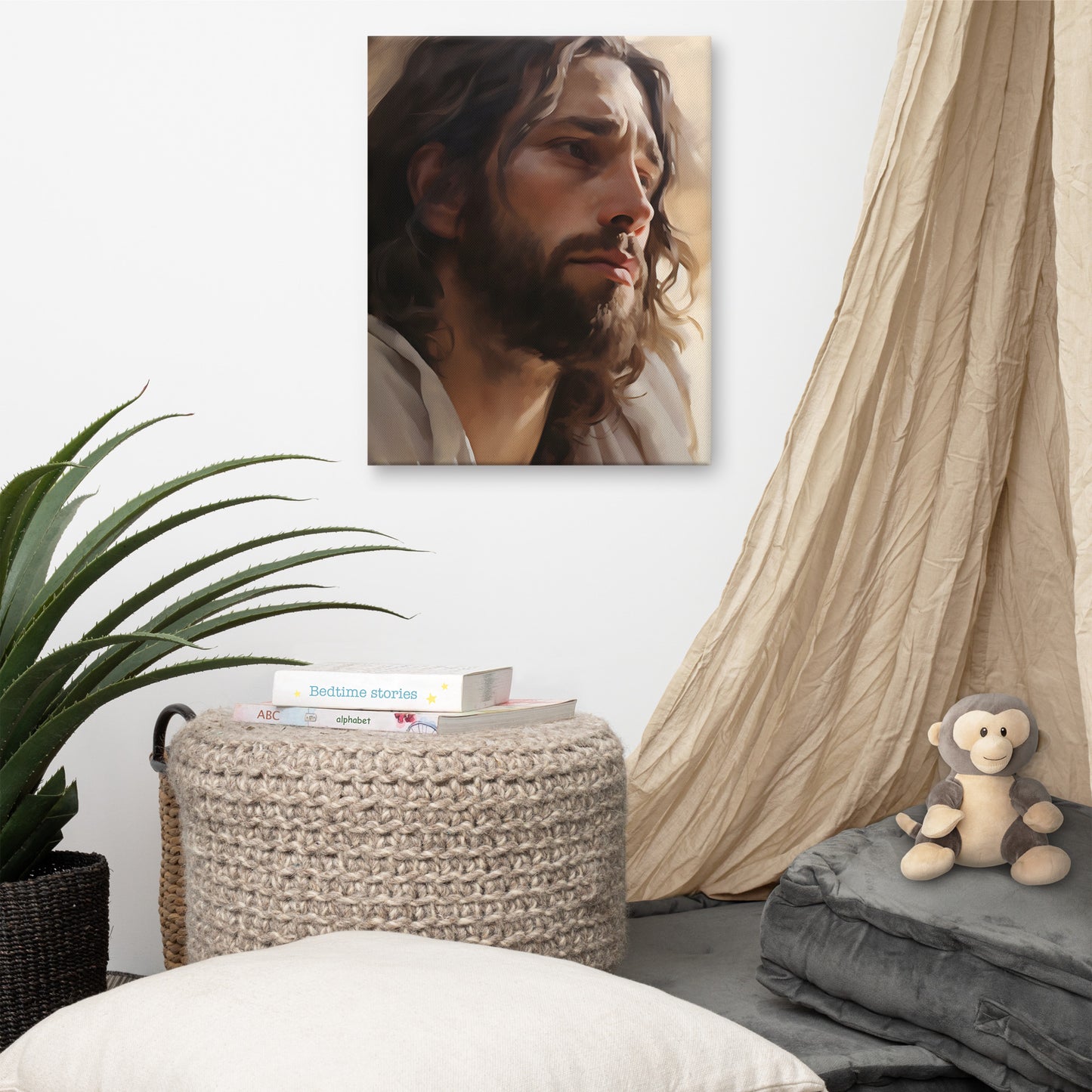 Christ The Holy Servant Canvas Print