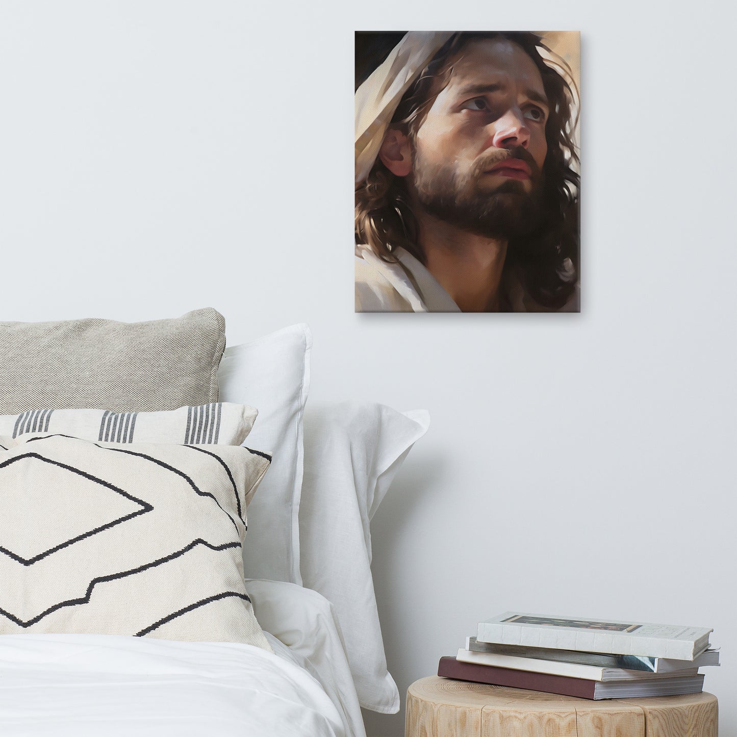 Jesus Savior of the Broken Canvas Print