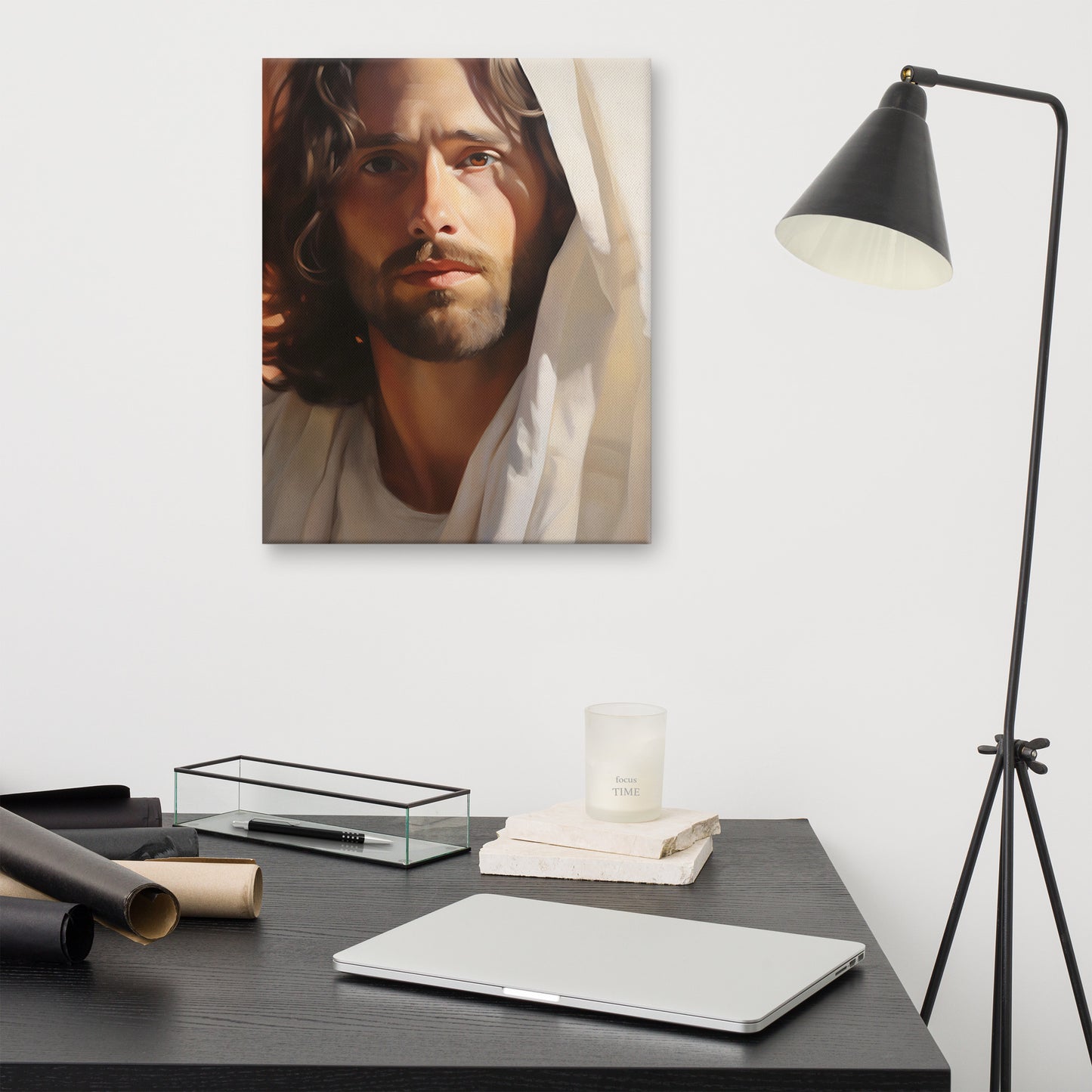 Jesus The Deliverer Canvas Print