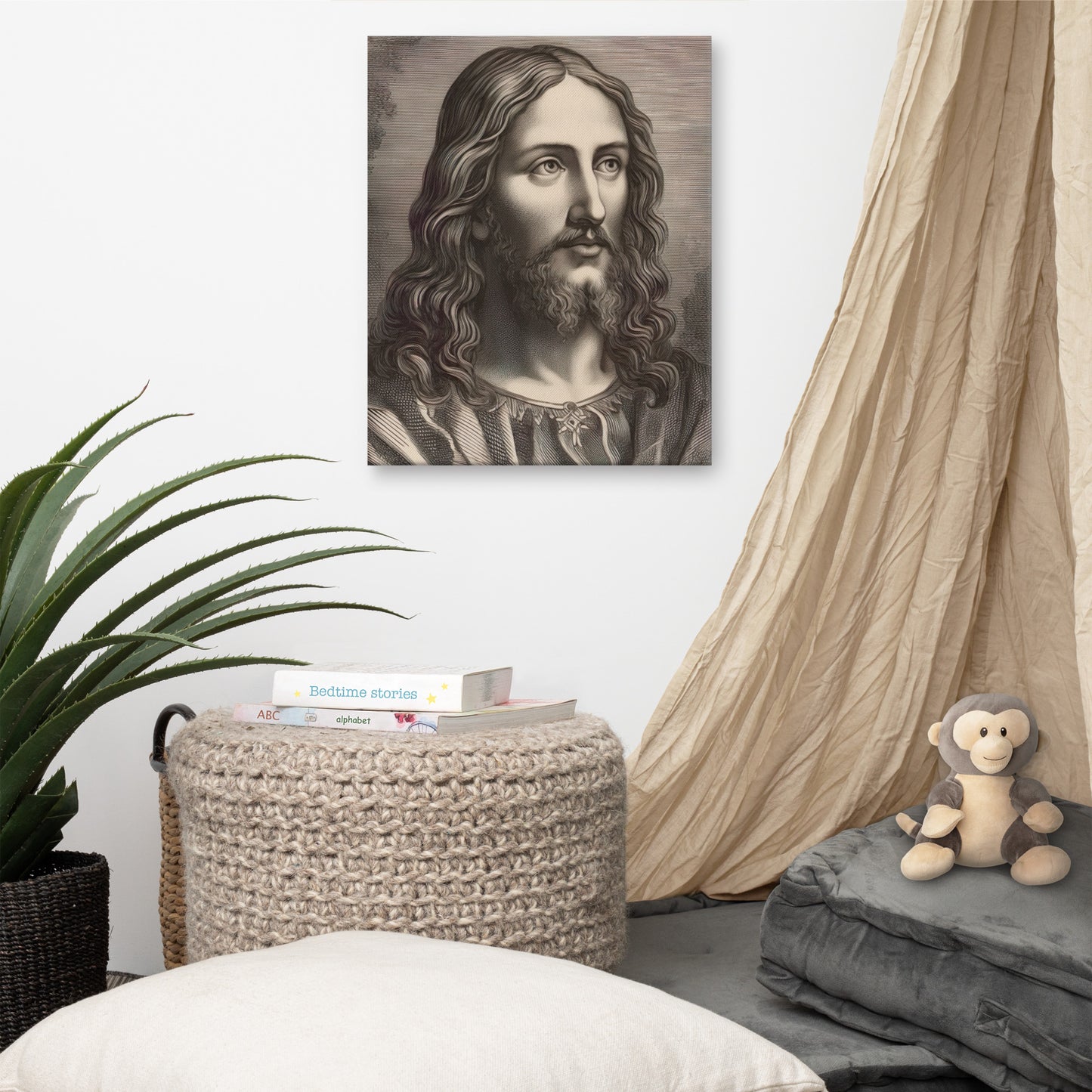 Christ The Eternal Word Canvas Print