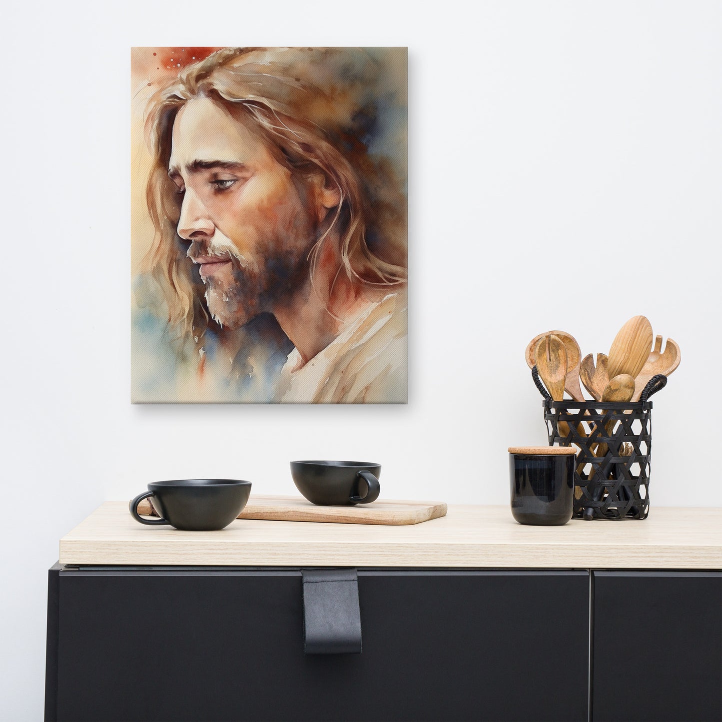 Jesus Physician Of Souls Canvas Print