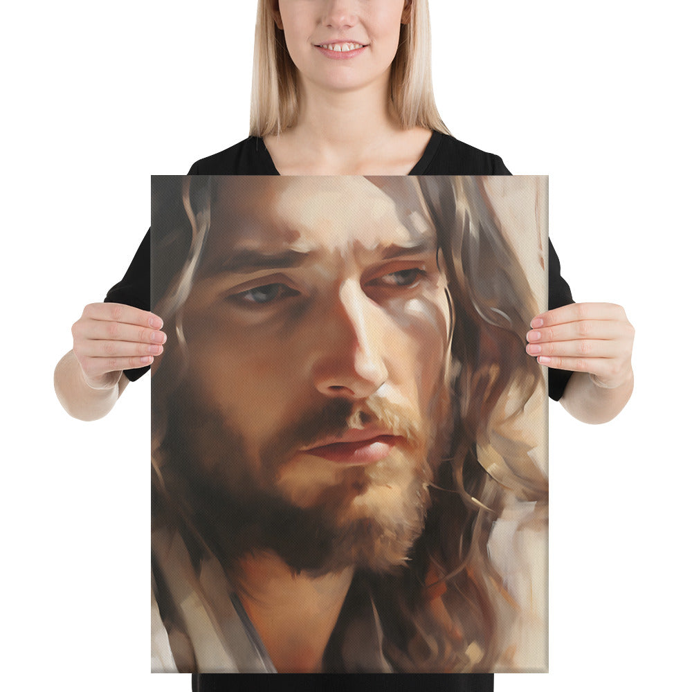 Merciful Messiah Canvas Print