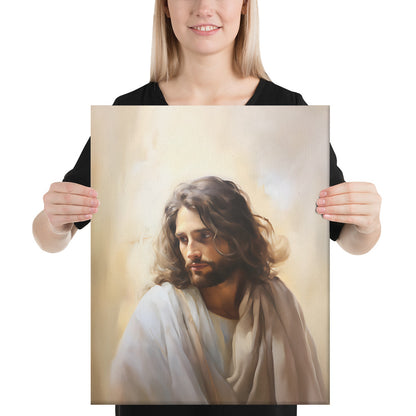 The Light Of Christ Canvas Print