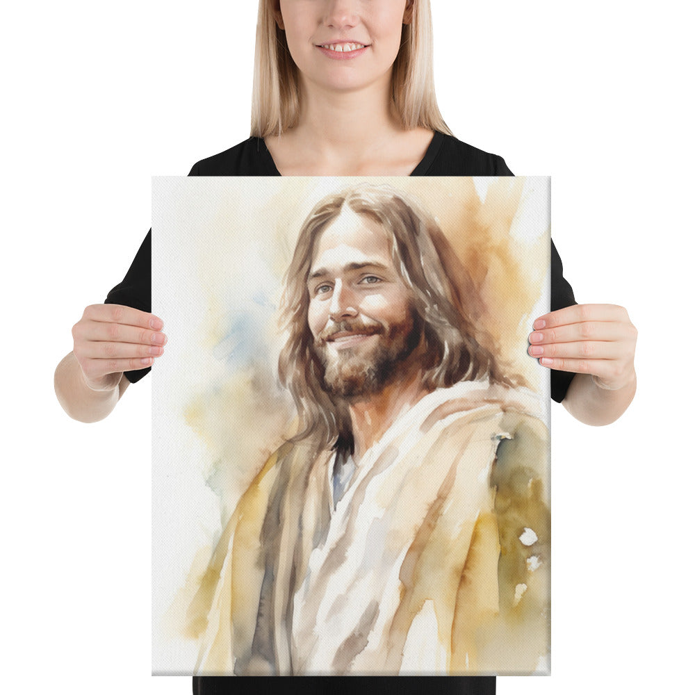 Jesus Shepherd Of Souls Canvas Print