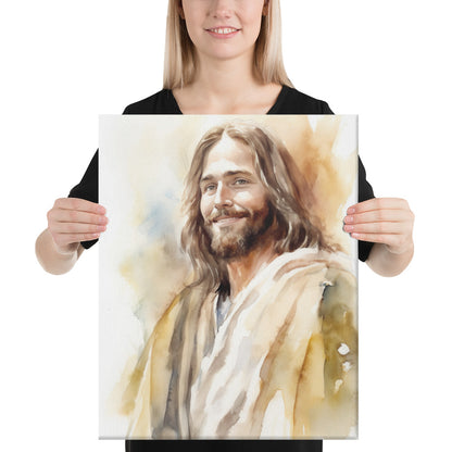 Jesus Shepherd Of Souls Canvas Print