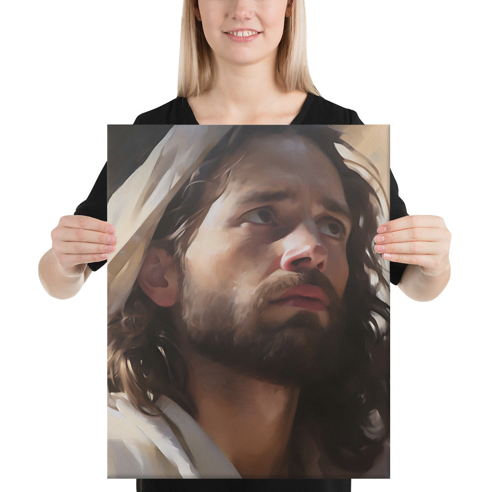 Jesus Savior of the Broken Canvas Print