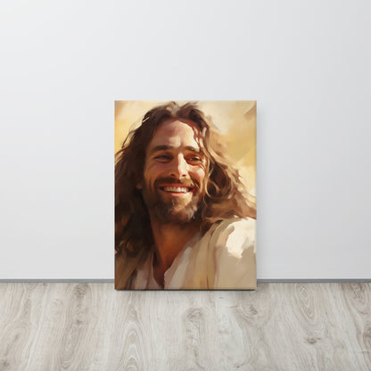 Free At Last In Jesus Canvas Print