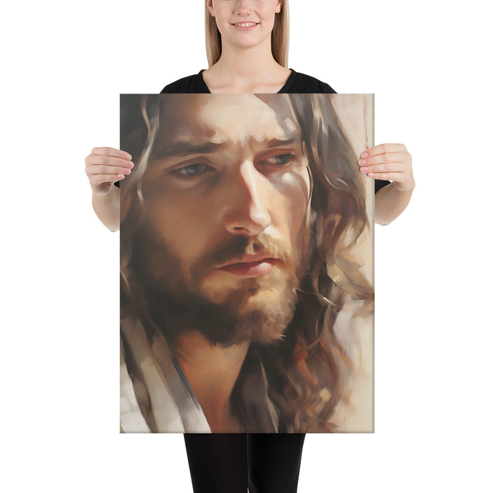 Merciful Messiah Canvas Print