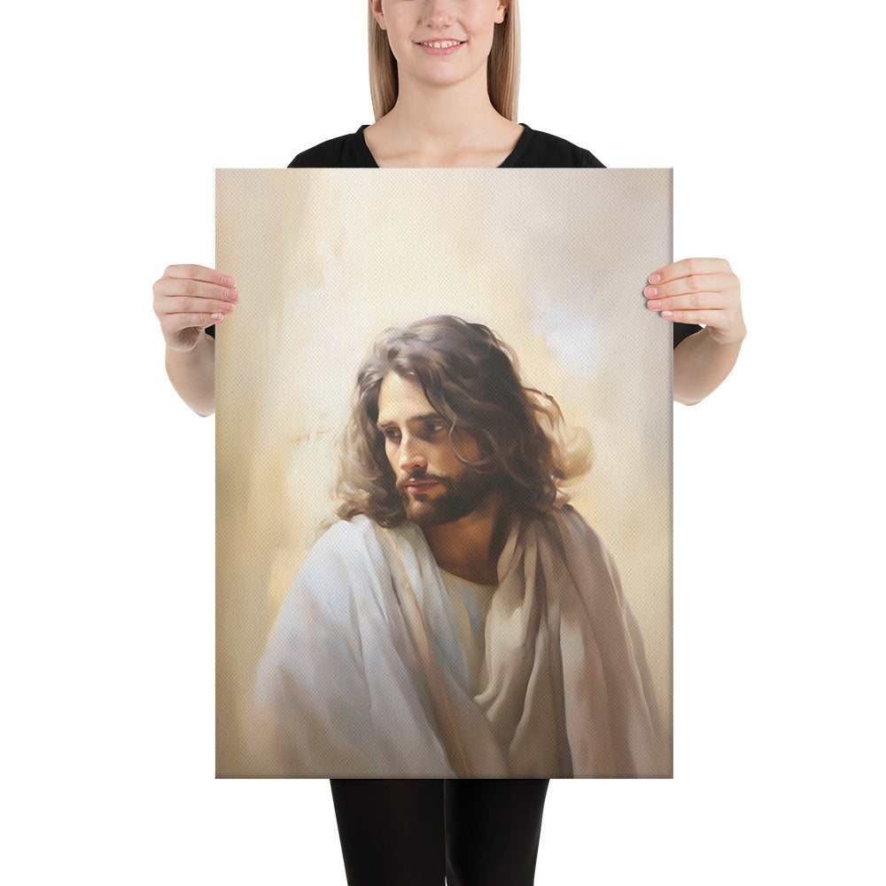 The Light Of Christ Canvas Print