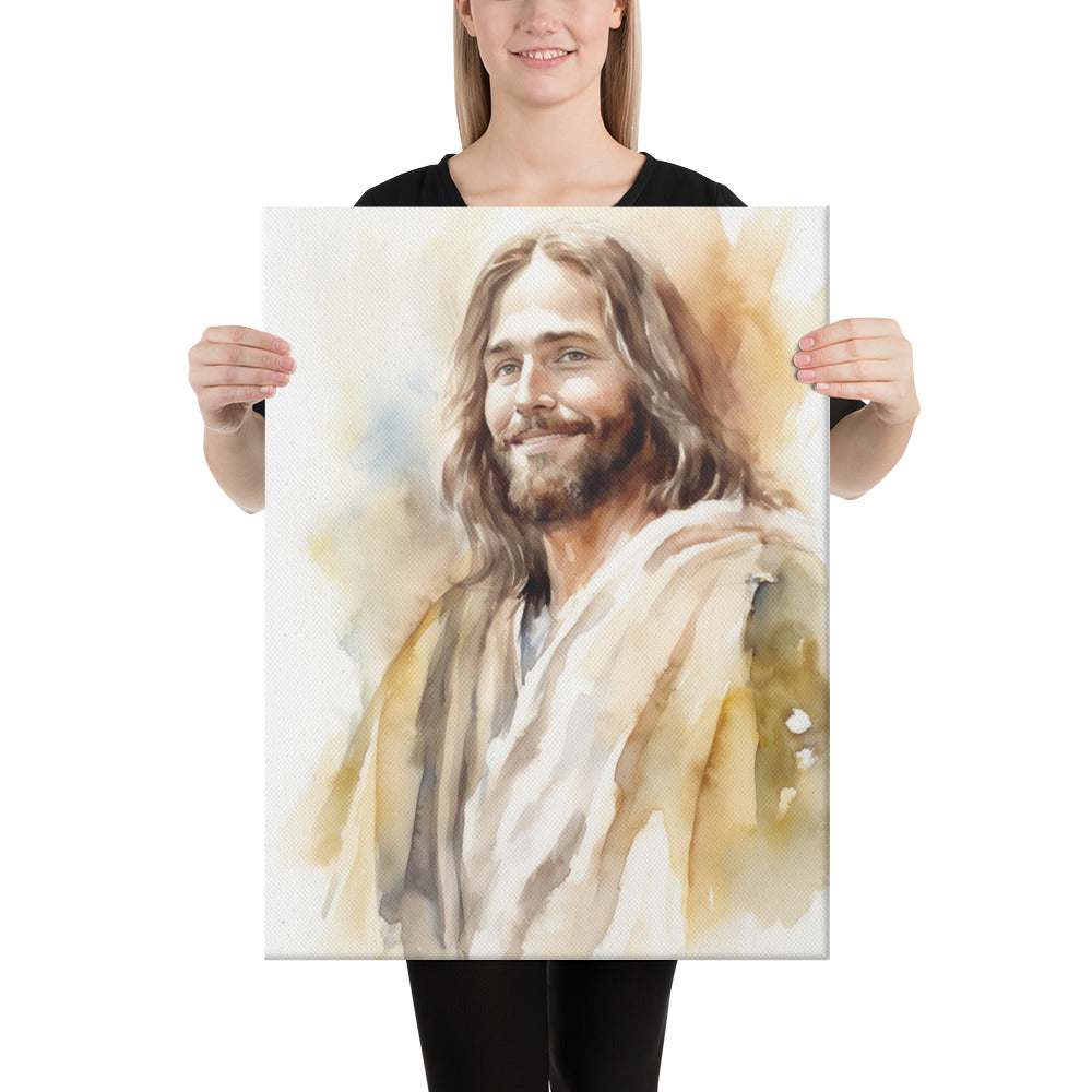 Jesus Shepherd Of Souls Canvas Print