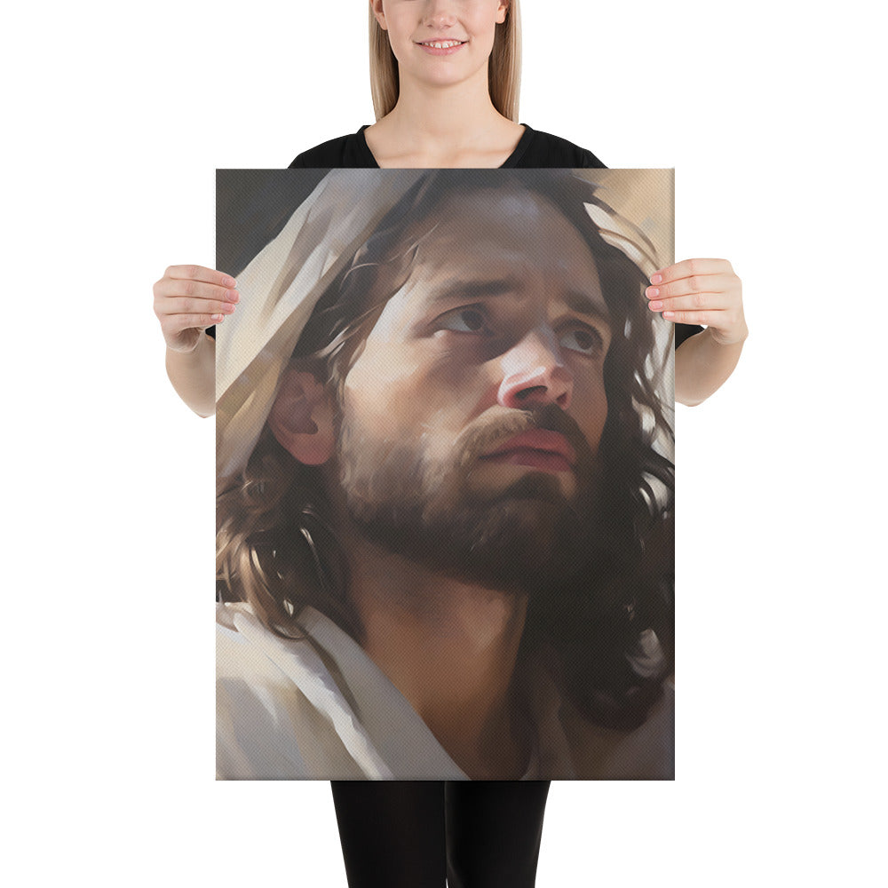 Jesus Savior of the Broken Canvas Print