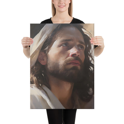 Jesus Savior of the Broken Canvas Print