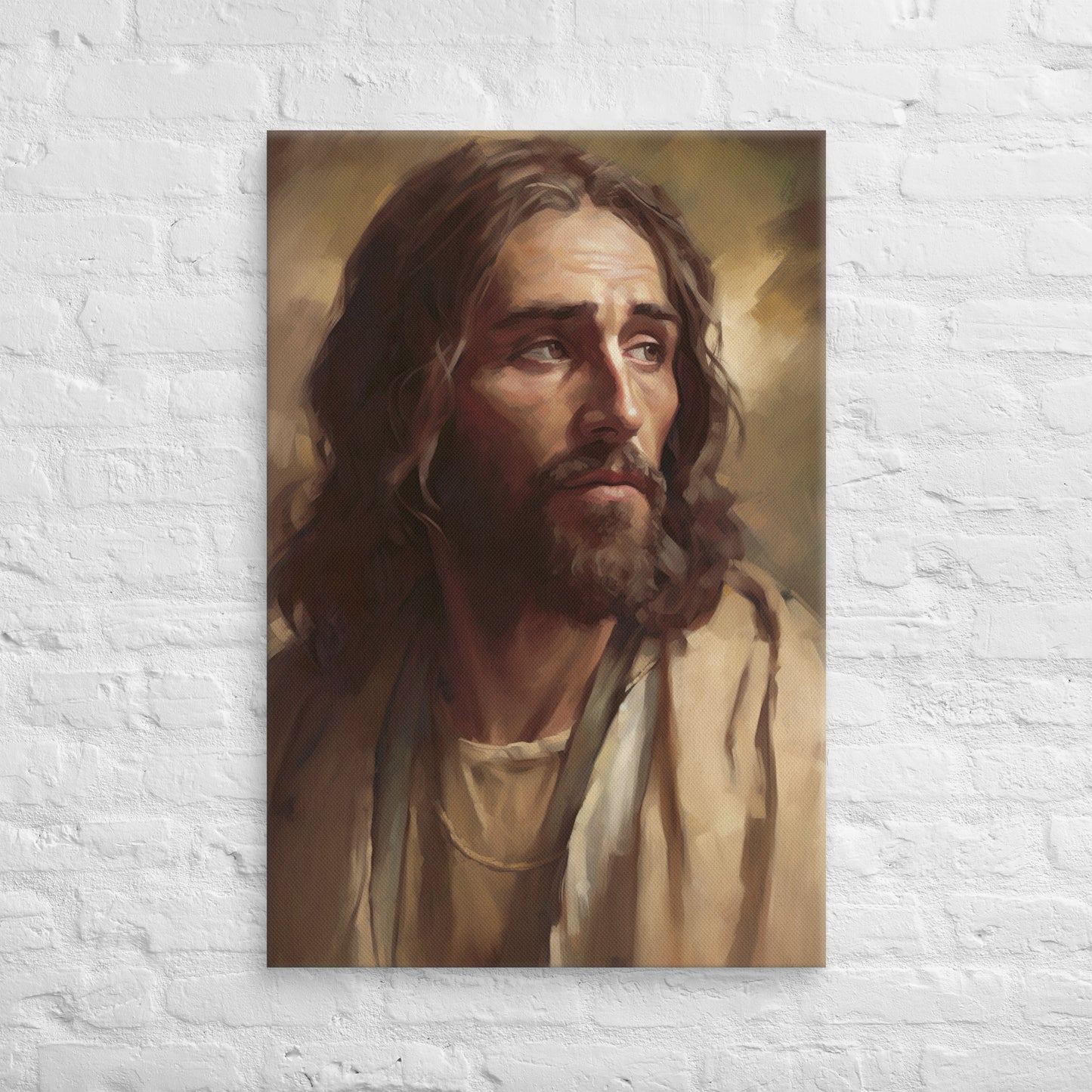 God With Us Canvas Print