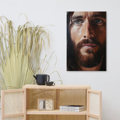 Jesus Searcher Of Hearts Canvas Print - 24x36"