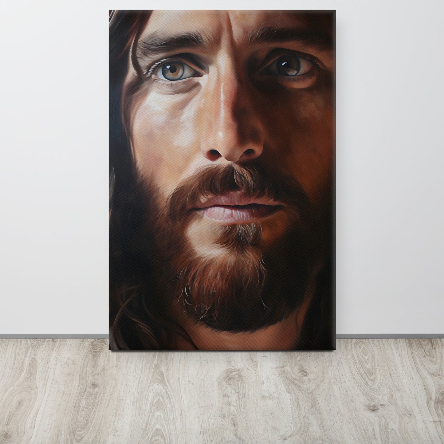 Jesus Searcher Of Hearts Canvas Print - 24x36"