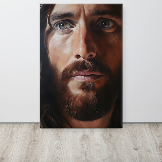Jesus Searcher Of Hearts Canvas Print - 24x36"