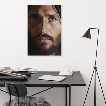 Christ's Compassionate Eyes Canvas Print