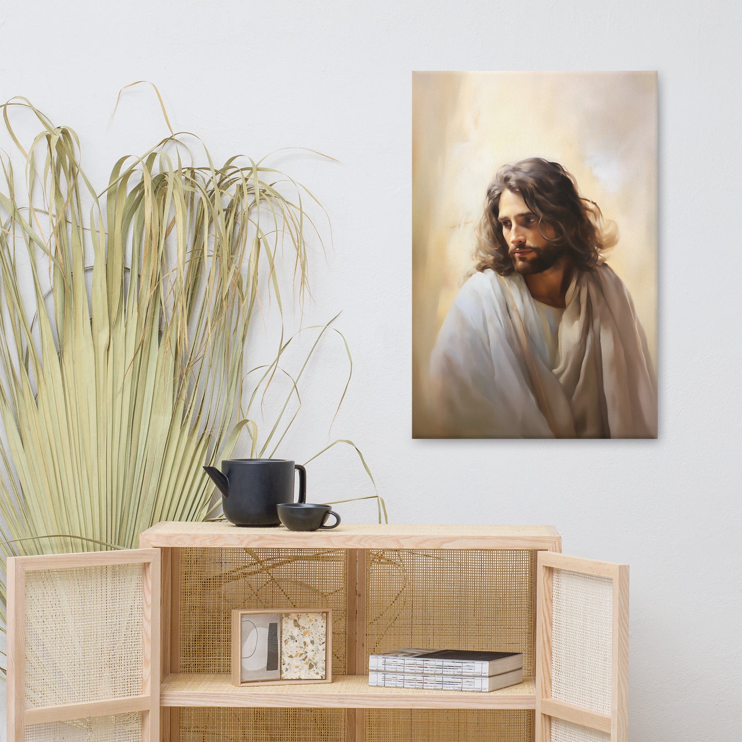 The Light Of Christ Canvas Print